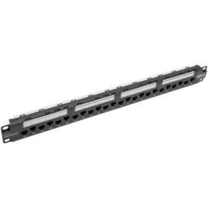 N2520246A - Tripp Lite 24-Port Cat6a Cat6 Cat5e Patch Panel 110 RJ45 1URM TAA 19"