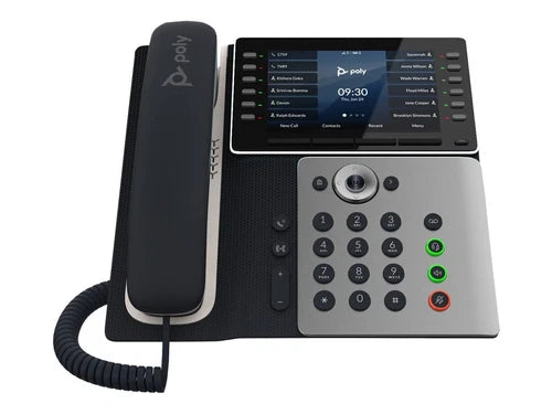 89B56AA#ABA - HP Poly Edge E500 IP Phone Corded Corded Desktop Wall Mountable