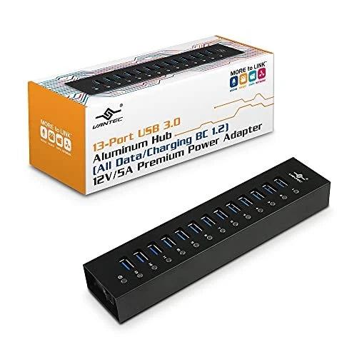 255461 - Vantec UGT-AH131U3-BK USB Hub