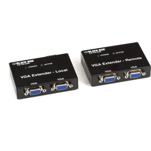 AC555A-R2 - Black Box 2 Port VGA Extender Kit