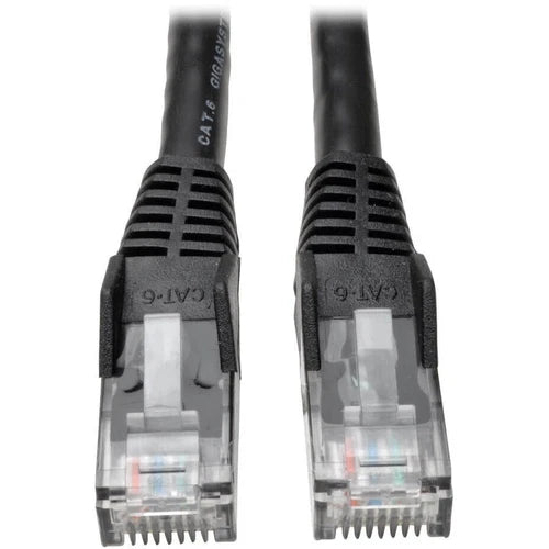 N201100BK - Tripp Lite 100ft Cat6 Gigabit Snagless Molded Patch Cable