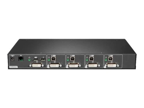 SC845DPH-400 - Vertiv Cybex SC800 KVM 4-Port Universal DP/H Single Display CAC PP4.0