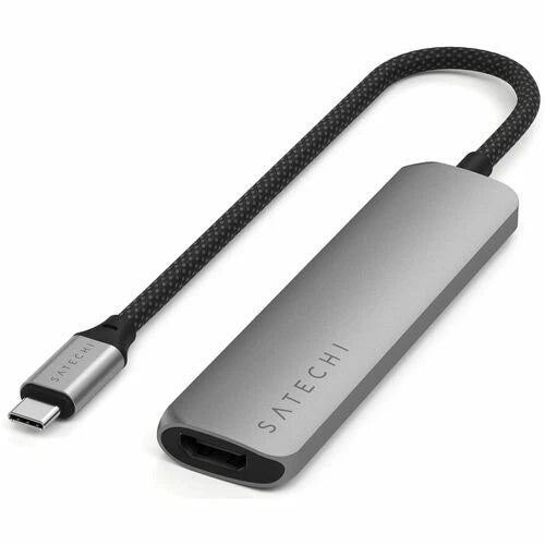 ST-P4SM - Satechi 4-in-1 USB-C Slim Multiport Adapter 4K