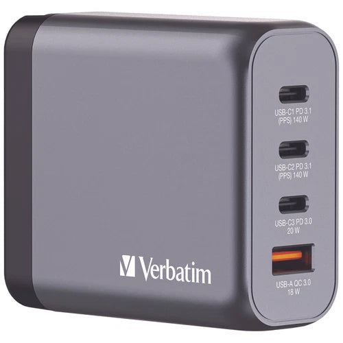 32203 - As Shown 140 W 4-Port GaN Wall Charger