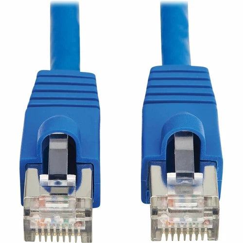 N272-F01-BL - Tripp Lite Cat8 40G Snagless SSTP Ethernet Cable RJ45 PoE Blue