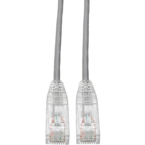 N201-S6N-GY - Tripp Lite Cat6 UTP RJ45 Gigabit Snagless Molded Slim Patch Cable