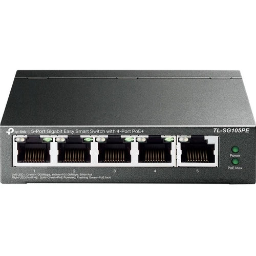 TLSG105PE - TP-Link 5-Port Gigabit Easy Smart Switch