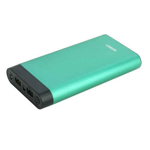 484871339 - InstaCHARGE 16000mAh Dual USB Power Bank Portable Battery Charger Teal EL-16K
