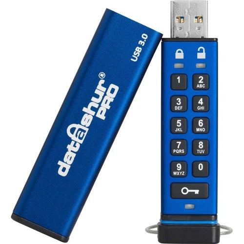 IS-FL-DA-256-32 - iStorage 32GB 256-bit datAshur PRO USB 3.0 Secure Encrypted Flash Drive