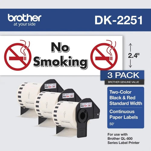 DK22513PK - Brother DK Multipurpose Label