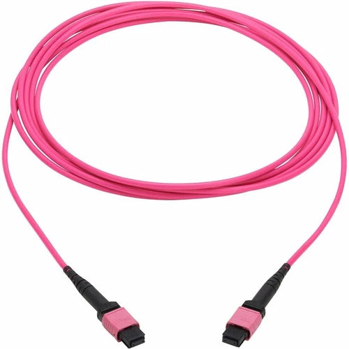 N845B03M12MTA - Tripp Lite 100G MTP/MPO Multimode OM4 Plenum-Rated Fiber Optic Cable