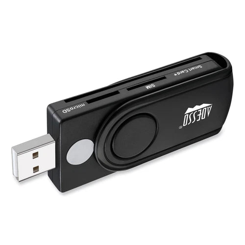 SCR200 - Adesso SCR-200 Smart Card Reader USB
