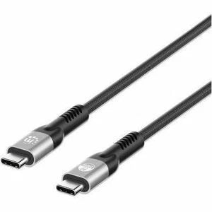 356374 - Manhattan USB4 Type-C 40Gbps 8K60Hz 240W Cable