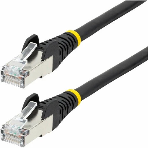NLBK50FCAT6APATCH - StarTech 50ft CAT6a Snagless RJ45 10GbE 100W PoE++ Ethernet Cable