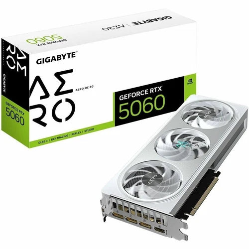 GVN5060AEROOC8GD - Gigabyte NVIDIA GeForce RTX 5060 8GB GDDR7 Graphic Card