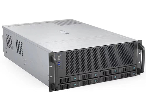 RSV-AI01 - Rosewill 4U Server Chassis Supports up to 4 GPUs 8 Hot-Swap 3.5"/2.5" SATA/SAS