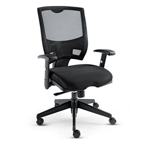 ALEEP42ME10B - Alera Epoch Series Fabric Mesh Multifunction Chair Cap.