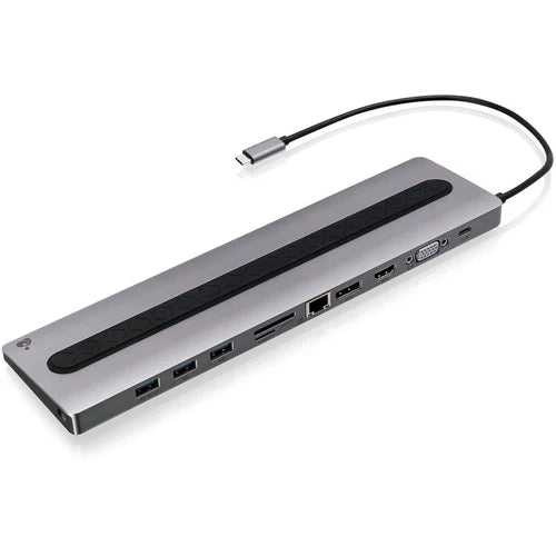 GUD3C02B - Iogear Dock Pro 100 USB-C 4K Ultra-Slim Station