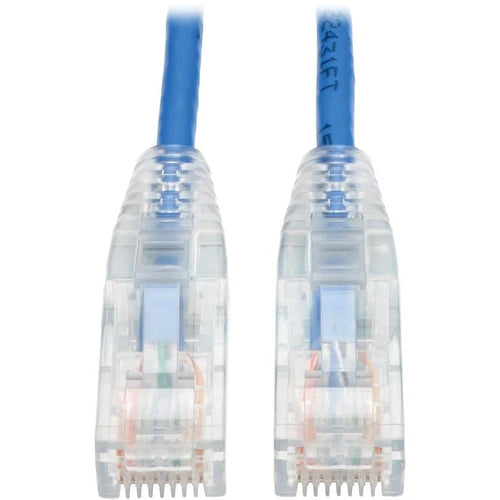 N201-S06-BL - Tripp Lite Cat6 Gigabit Snagless Molded Slim Utp Patch Cable Blue