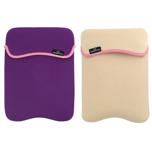 421973 - Manhattan Reversible Notebook Sleeve Fits Most Widescreens Up to 10" /Cream
