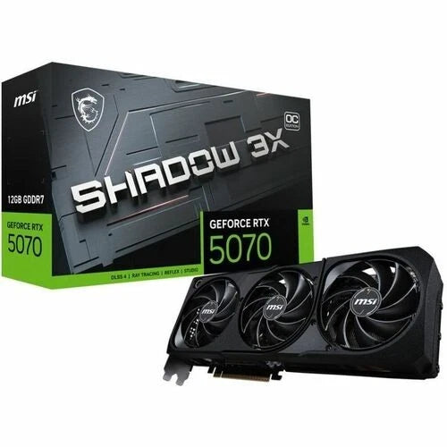 G5070-12S3C - MSI RTX 5070 12G Shadow 3X OC