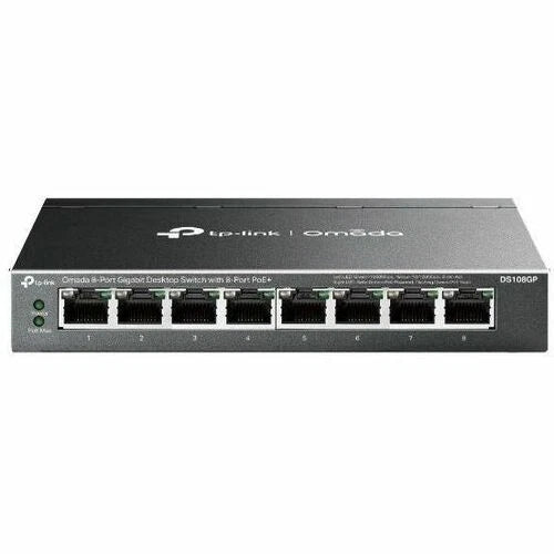 DS108GP - TP-Link Omada 8-Port Gigabit Desktop Switch 8-Port PoE+