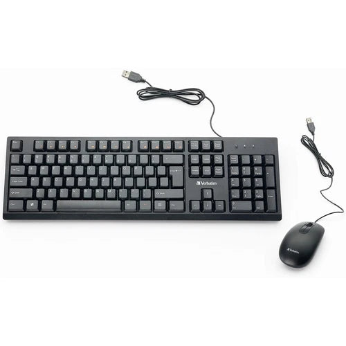70734 - Verbatim Wired Keyboard and Mouse