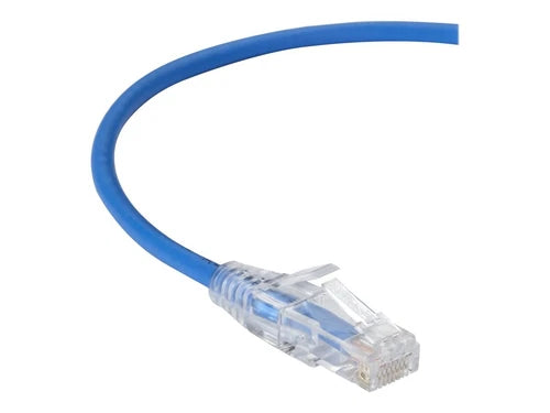 C6PC28-BL-02 - Black Box Slim-Net Cat.6 UTP Patch Network Cable 2ft 6 Network Cable