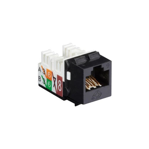 FMTP6AS-100PAK - Black Box CAT6 Keystone Jack 110 Punchdown