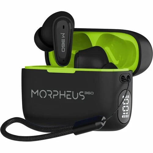 TW1800B - Morpheus 360 Nemesis True Wireless Earbuds -Bluetooth Headphones Mic