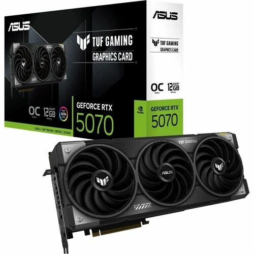 TUF-RTX5070-O12G-GAMING - Asus TUF NVIDIA GeForce RTX 5070 Graphic Card 12GB GDDR7