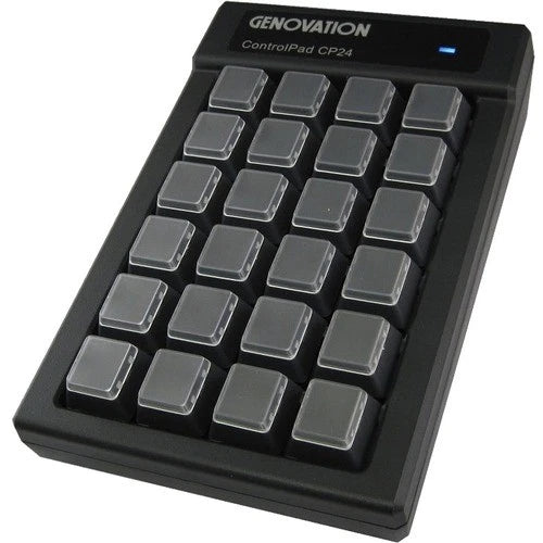 CP24-USBHID - Genovation Mechanical Switch Controlpad 24Key Usb Hid 6ft Cable
