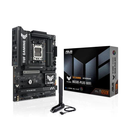 TUFGAMINGB650EPLUSWIFI - Asus TUF Gaming B650E-PLUS WiFi AMD B650 ATX Motherboard