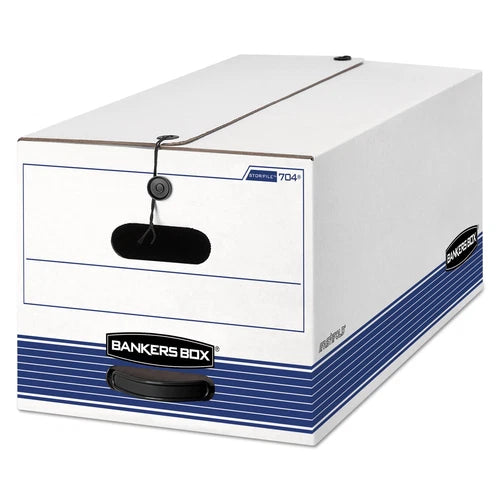 0070409 - Fellowes Bankers Box Stor/File Medium-Duty Letter Storage Box