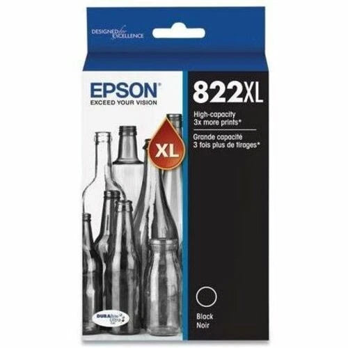 T822XL120-S - Epson T822 Inkjet Ink Cartridge Black