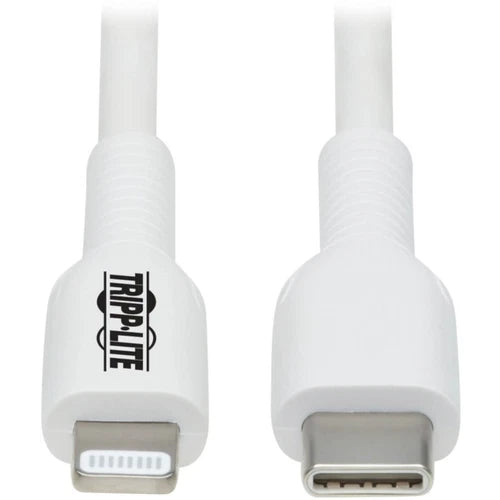 M102AB02MWH - Tripp Lite Safe-IT 2M Lightning USB-C Data Transfer Cable