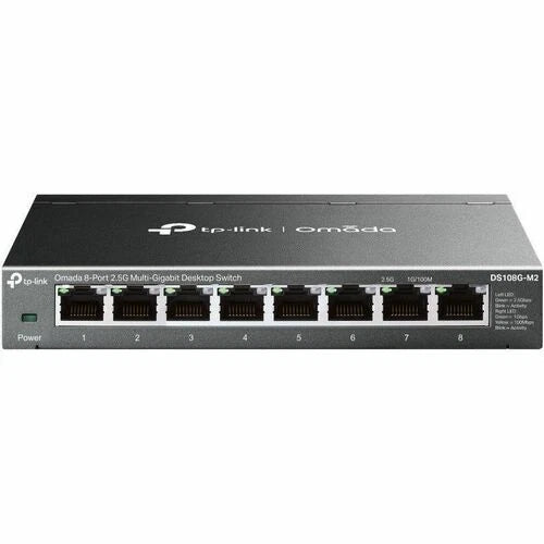 DS108G-M2 - TP-Link Omada 8-Port 2.5G Multi-Gigabit Desktop Switch