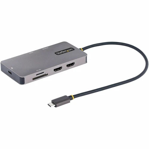 120BUSBCMULTIPORT - StarTech USB C Multiport Adapter Dual HDMI 100W Power Delivery Mini Dock