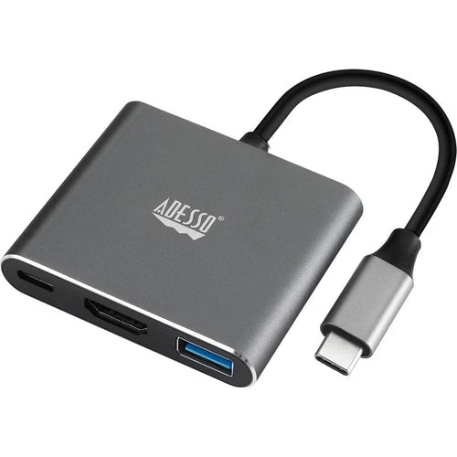AUH4010 - Adesso 3-IN-1 USB-C Multi-Port Docking Station