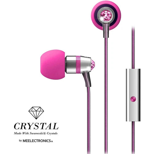 M11J-PK - MEE audio MEE Audio Crystal In-Ear Wi Headphones Pink