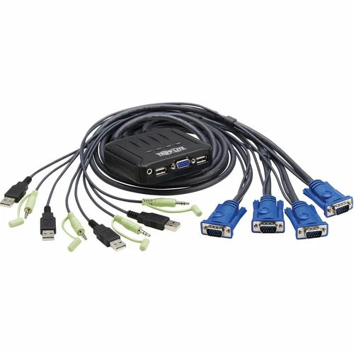 B032VUA4 - Tripp Lite 4-Port VGA KVM Switch
