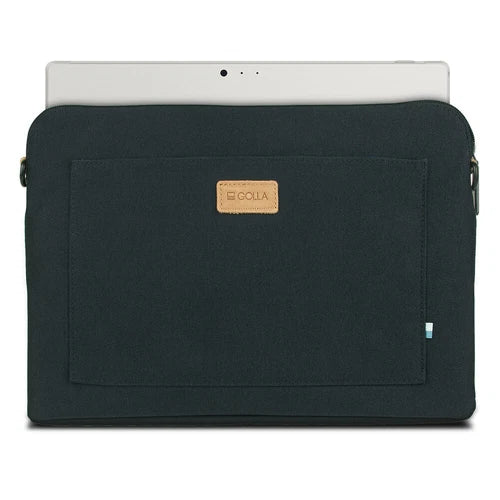 QF600145 - Golla OY GOLLA Sirus Slim Open Zipper Pocket 12" Laptop Tablet Sleeve Case Coal