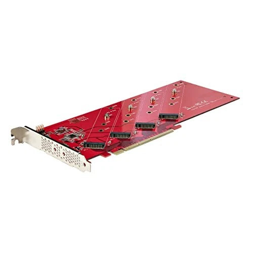 QUAD-M2-PCIE-CARD-B - StarTech Quad M.2 PCIe Adapter Card
