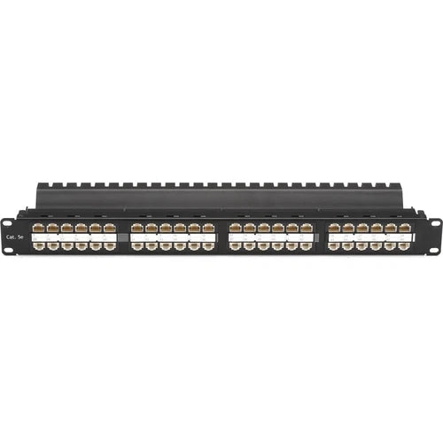 JPM810AHD - Black Box CAT5e Feed-Through Patch Panel 1U Unshielded 48-Port