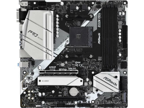 B550MPRO4 - AMD ASRock AM4 B550 SATA 6Gb/s Micro ATX Motherboard