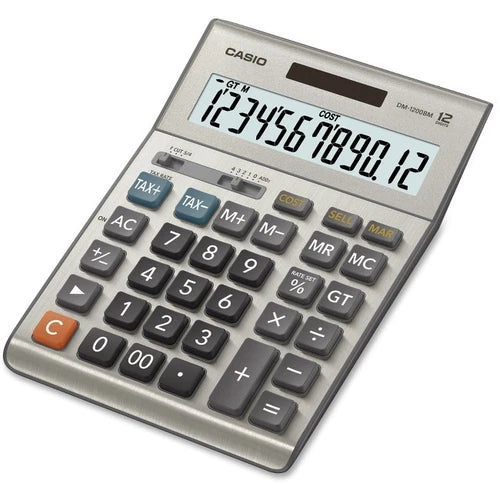 DM-1200BM - Casio Desktop Simple Calculator
