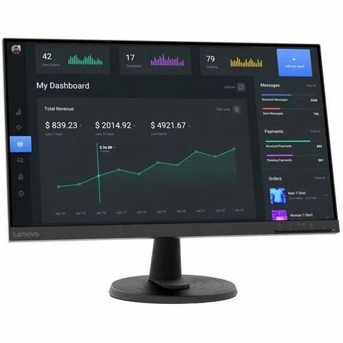 67A2KCC6US - Lenovo D24-40 24" Full HD LED Monitor