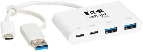 U460-004-2A2C-3 - Eaton 4-Port USB-C Hub USB 3.2 Gen 2 10 Gbps
