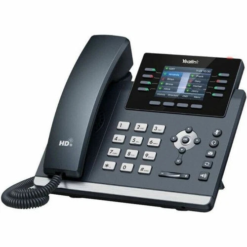 1301213 - Yealink SIP-T44W IP Phone Corded/Cordless Bluetooth Wi-Fi