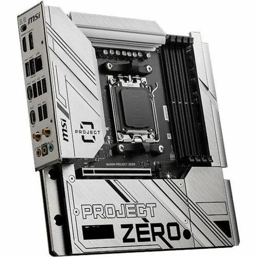B650MPZERO - MSI B650M PROJECT ZERO Gaming Desktop Motherboard